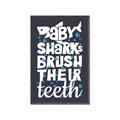 Picture of Sharky Teeth _GroupedProduct_Rectangle_Portrait_Mini_ _GroupedProduct_Rectangle_Portrait_Canvas_Framed_