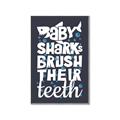 Picture of Sharky Teeth _GroupedProduct_Rectangle_Portrait_Mini_ _GroupedProduct_Rectangle_Portrait_Canvas_Framed_
