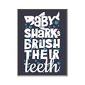 Picture of Sharky Teeth _GroupedProduct_Rectangle_Portrait_Mini_ _GroupedProduct_Rectangle_Portrait_Canvas_Framed_