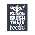 Picture of Sharky Teeth _GroupedProduct_Rectangle_Portrait_Mini_ _GroupedProduct_Rectangle_Portrait_Canvas_Framed_