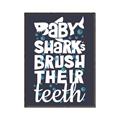 Picture of Sharky Teeth _GroupedProduct_Rectangle_Portrait_Mini_ _GroupedProduct_Rectangle_Portrait_Canvas_Framed_