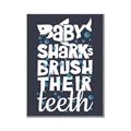 Picture of Sharky Teeth _GroupedProduct_Rectangle_Portrait_Mini_ _GroupedProduct_Rectangle_Portrait_Canvas_Framed_