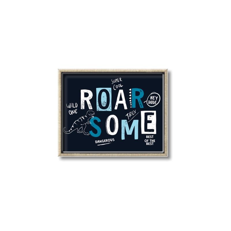 Picture of Roarsome _GroupedProduct_Rectangle_Landscape_Mini_ _GroupedProduct_Rectangle_Landscape_Canvas_Framed_