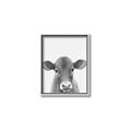Picture of Cute Little Calf _GroupedProduct_Rectangle_Portrait_Mini_ _GroupedProduct_Rectangle_Portrait_Canvas_Framed_