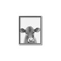 Picture of Cute Little Calf _GroupedProduct_Rectangle_Portrait_Mini_ _GroupedProduct_Rectangle_Portrait_Canvas_Framed_