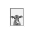 Picture of Cute Little Calf _GroupedProduct_Rectangle_Portrait_Mini_ _GroupedProduct_Rectangle_Portrait_Canvas_Framed_