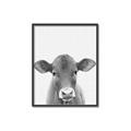 Picture of Cute Little Calf _GroupedProduct_Rectangle_Portrait_Mini_ _GroupedProduct_Rectangle_Portrait_Canvas_Framed_