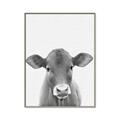 Picture of Cute Little Calf _GroupedProduct_Rectangle_Portrait_Mini_ _GroupedProduct_Rectangle_Portrait_Canvas_Framed_