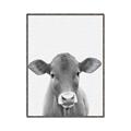Picture of Cute Little Calf _GroupedProduct_Rectangle_Portrait_Mini_ _GroupedProduct_Rectangle_Portrait_Canvas_Framed_