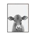 Picture of Cute Little Calf _GroupedProduct_Rectangle_Portrait_Mini_ _GroupedProduct_Rectangle_Portrait_Canvas_Framed_