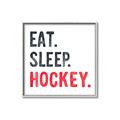 Picture of Eat Sleep Hockey _GroupedProduct_Square_Mini_ _GroupedProduct_Square_Canvas_Framed_