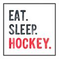 Picture of Eat Sleep Hockey _GroupedProduct_Square_Mini_ _GroupedProduct_Square_Canvas_Framed_