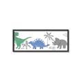 Picture of Tropical Dinos _GroupedProduct_Panel_Landscape_Mini_ _GroupedProduct_Panel_Landscape_Canvas_Framed_