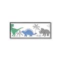 Picture of Tropical Dinos _GroupedProduct_Panel_Landscape_Mini_ _GroupedProduct_Panel_Landscape_Canvas_Framed_