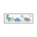 Picture of Tropical Dinos _GroupedProduct_Panel_Landscape_Mini_ _GroupedProduct_Panel_Landscape_Canvas_Framed_