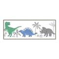 Picture of Tropical Dinos _GroupedProduct_Panel_Landscape_Mini_ _GroupedProduct_Panel_Landscape_Canvas_Framed_