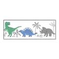 Picture of Tropical Dinos _GroupedProduct_Panel_Landscape_Mini_ _GroupedProduct_Panel_Landscape_Canvas_Framed_
