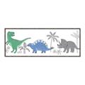 Picture of Tropical Dinos _GroupedProduct_Panel_Landscape_Mini_ _GroupedProduct_Panel_Landscape_Canvas_Framed_