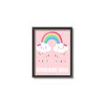 Picture of Dream Big Rainbow _GroupedProduct_Rectangle_Portrait_Mini_ _GroupedProduct_Rectangle_Portrait_Canvas_Framed_