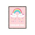 Picture of Dream Big Rainbow _GroupedProduct_Rectangle_Portrait_Mini_ _GroupedProduct_Rectangle_Portrait_Canvas_Framed_