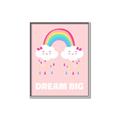 Picture of Dream Big Rainbow _GroupedProduct_Rectangle_Portrait_Mini_ _GroupedProduct_Rectangle_Portrait_Canvas_Framed_