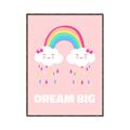 Picture of Dream Big Rainbow _GroupedProduct_Rectangle_Portrait_Mini_ _GroupedProduct_Rectangle_Portrait_Canvas_Framed_