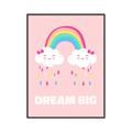 Picture of Dream Big Rainbow _GroupedProduct_Rectangle_Portrait_Mini_ _GroupedProduct_Rectangle_Portrait_Canvas_Framed_
