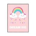 Picture of Dream Big Rainbow _GroupedProduct_Rectangle_Portrait_Mini_ _GroupedProduct_Rectangle_Portrait_Canvas_Framed_