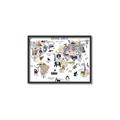 Picture of Animal World      _GroupedProduct_Rectangle_Landscape_Canvas_Framed_
