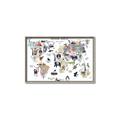 Picture of Animal World      _GroupedProduct_Rectangle_Landscape_Canvas_Framed_