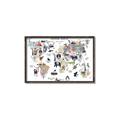 Picture of Animal World      _GroupedProduct_Rectangle_Landscape_Canvas_Framed_