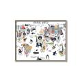 Picture of Animal World      _GroupedProduct_Rectangle_Landscape_Canvas_Framed_