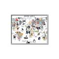 Picture of Animal World      _GroupedProduct_Rectangle_Landscape_Canvas_Framed_