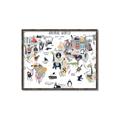 Picture of Animal World      _GroupedProduct_Rectangle_Landscape_Canvas_Framed_