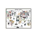 Picture of Animal World      _GroupedProduct_Rectangle_Landscape_Canvas_Framed_