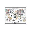 Picture of Animal World      _GroupedProduct_Rectangle_Landscape_Canvas_Framed_