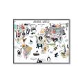 Picture of Animal World      _GroupedProduct_Rectangle_Landscape_Canvas_Framed_