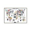 Picture of Animal World      _GroupedProduct_Rectangle_Landscape_Canvas_Framed_