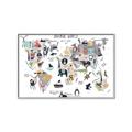 Picture of Animal World      _GroupedProduct_Rectangle_Landscape_Canvas_Framed_