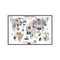 Picture of Animal World      _GroupedProduct_Rectangle_Landscape_Canvas_Framed_