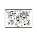 Picture of Animal World      _GroupedProduct_Rectangle_Landscape_Canvas_Framed_