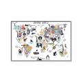 Picture of Animal World      _GroupedProduct_Rectangle_Landscape_Canvas_Framed_