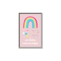 Picture of Happy Rainbows _GroupedProduct_Rectangle_Portrait_Mini_ _GroupedProduct_Rectangle_Portrait_Canvas_Framed_