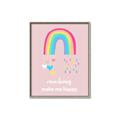 Picture of Happy Rainbows _GroupedProduct_Rectangle_Portrait_Mini_ _GroupedProduct_Rectangle_Portrait_Canvas_Framed_