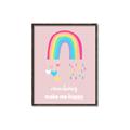 Picture of Happy Rainbows _GroupedProduct_Rectangle_Portrait_Mini_ _GroupedProduct_Rectangle_Portrait_Canvas_Framed_