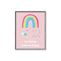 Picture of Happy Rainbows _GroupedProduct_Rectangle_Portrait_Mini_ _GroupedProduct_Rectangle_Portrait_Canvas_Framed_