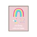 Picture of Happy Rainbows _GroupedProduct_Rectangle_Portrait_Mini_ _GroupedProduct_Rectangle_Portrait_Canvas_Framed_