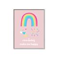 Picture of Happy Rainbows _GroupedProduct_Rectangle_Portrait_Mini_ _GroupedProduct_Rectangle_Portrait_Canvas_Framed_