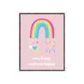 Picture of Happy Rainbows _GroupedProduct_Rectangle_Portrait_Mini_ _GroupedProduct_Rectangle_Portrait_Canvas_Framed_