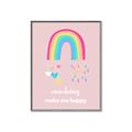 Picture of Happy Rainbows _GroupedProduct_Rectangle_Portrait_Mini_ _GroupedProduct_Rectangle_Portrait_Canvas_Framed_